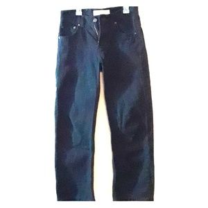 Levi Black Straight Leg Pants